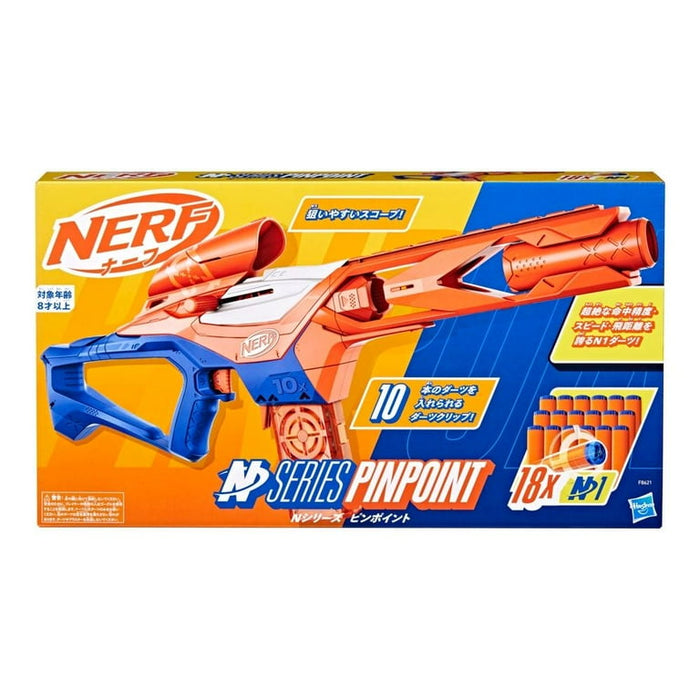 NERF N SERIES LANZADARDOS PINPOINT 18 DARDOS NERF GRADO B