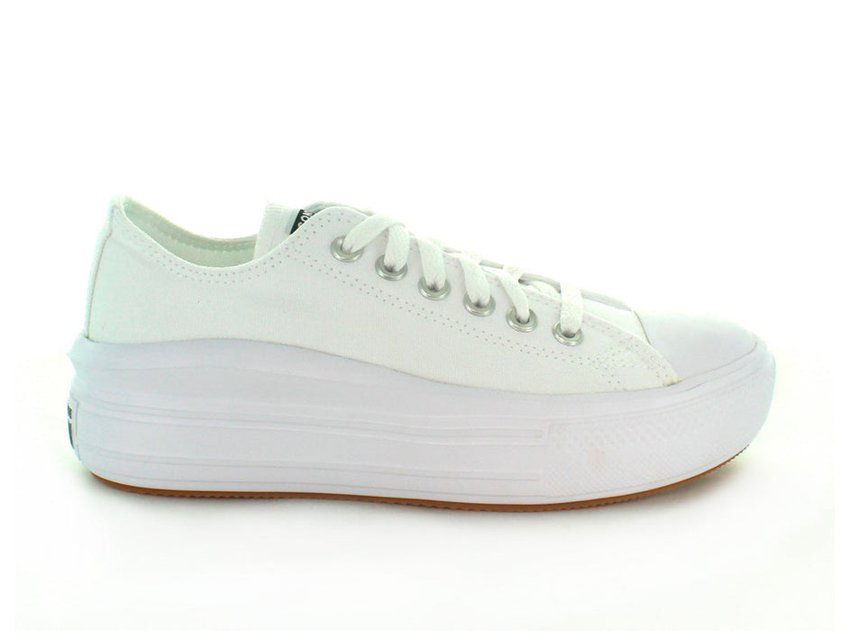 Tenis Converse move ox Mujer 570257c Plataforma Blancas T 25.5 (24.5cm)