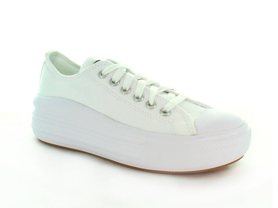 Tenis Converse move ox Mujer 570257c Plataforma Blancas T 25.5 (24.5cm)