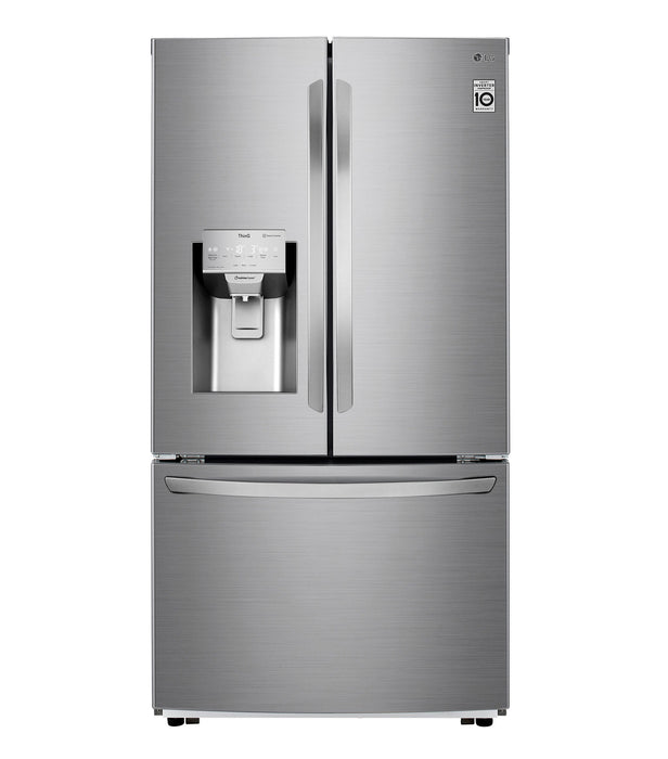 Refrigerador French door LG 28 pies cúbicos Tecnología inverter y Tecnología no frost GM28LIP Grado B