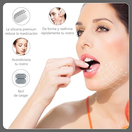 PACK DE 6 EJERCITADORES PARA CARA, CUELLO Y MANDÍ­BULA