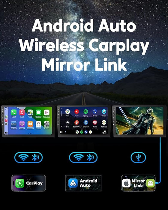 6+128GB ESTÉREO CARPLAY PARA MITSUBISHI L200 2016-2022 GPS