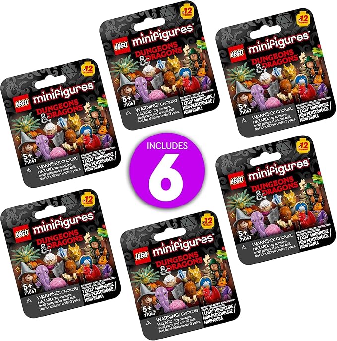 LEGO MINIFIGURES DUNGEONS DRAGONS  PACK DE 6  GRADO A