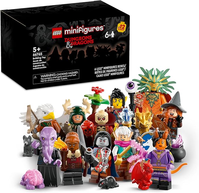 LEGO MINIFIGURES DUNGEONS DRAGONS  PACK DE 6  GRADO A