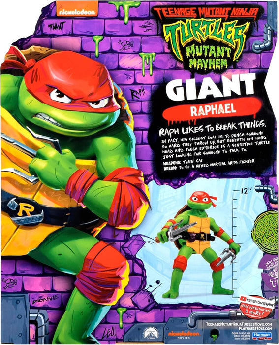 Tmnt Movie Rafael Figura AcciAln Gigante 12in 31 Cm, Aprox