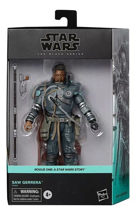 Figura Hasbro Star Wars The Black Series Saw Gerrera 6'' 4+