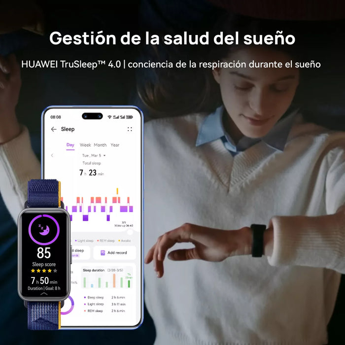 SMARTWATCH HUAWEI BAND 9 1.47 BATERÍA HASTA 14 DÍAS BLANCO