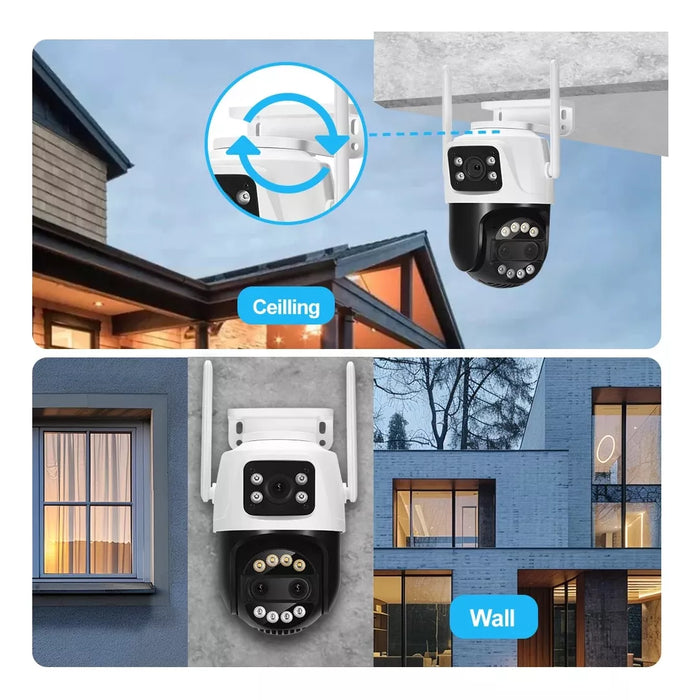 Camara de Seguridad al aire libre con led Grado B