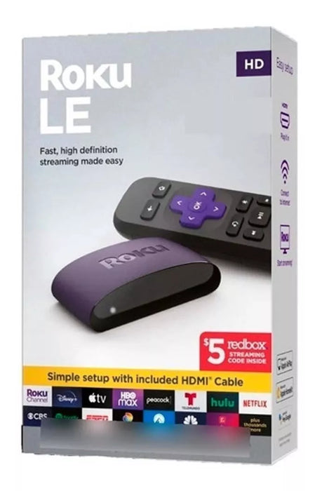 Roku le Estandar full HD 32mb negro y violeta GRADO A