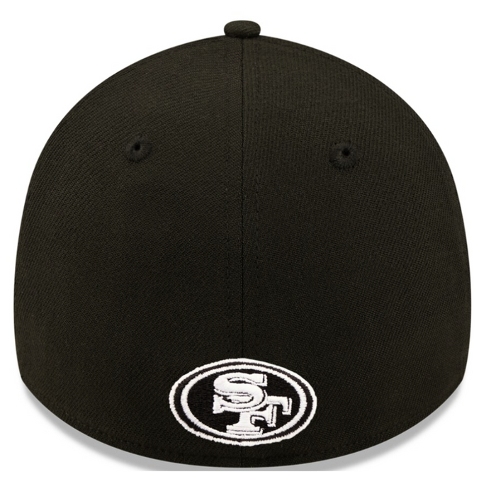 Gorra New Era San Francisco 49ers Sideline NFL 39thirty Elástica Negro ch/md