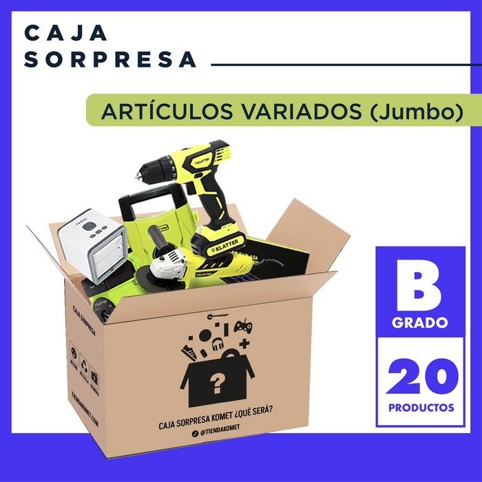 Caja Sorpresa - Grado B Descubre Tesoros Escondidos a Precios Increíbles!