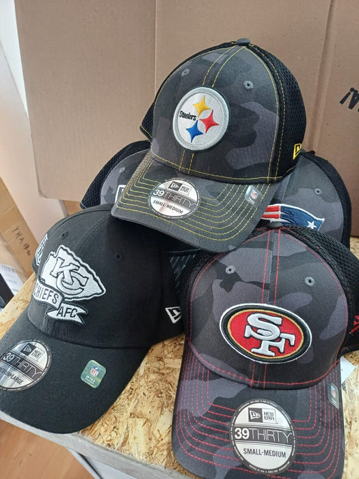 Lote Grado A- 5 Gorras New Era NFL