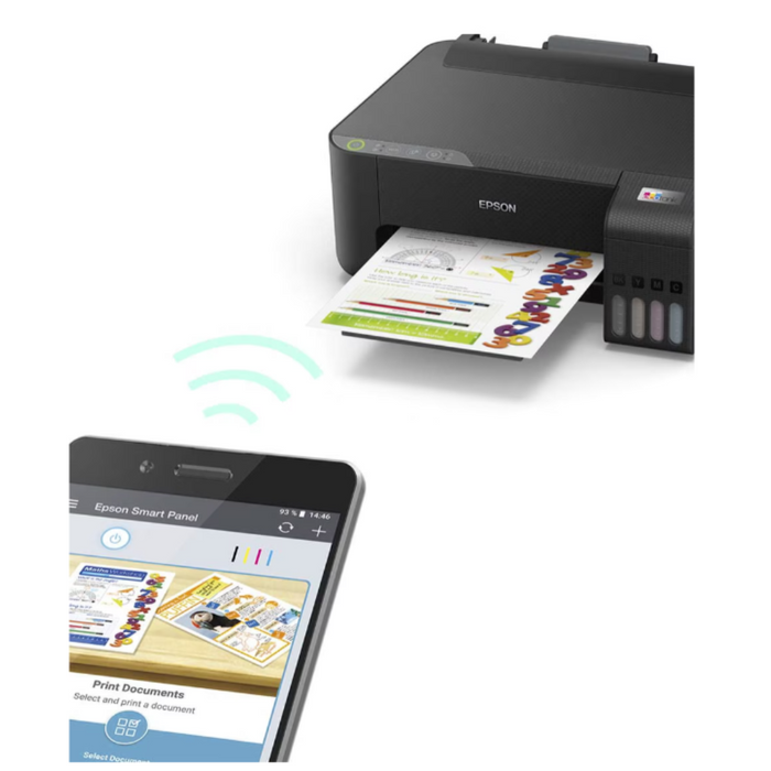 Impresora Epson L1250 Usb/wifi Tinta Continua 5 Tintas Color Negro Grado B