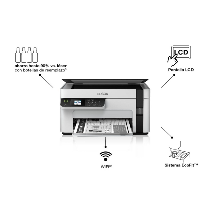 Impresora Multifunción Epson Ecotank M2120 Con Wifi  GRADO B