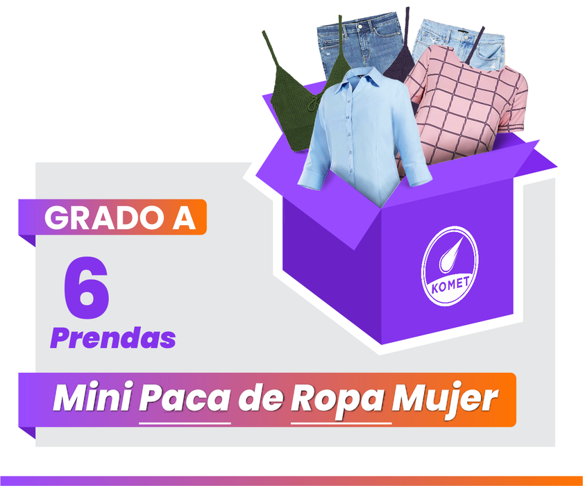 🎁 Mini Paca de Ropa Genérica para Mujer - Grado A (100% off)