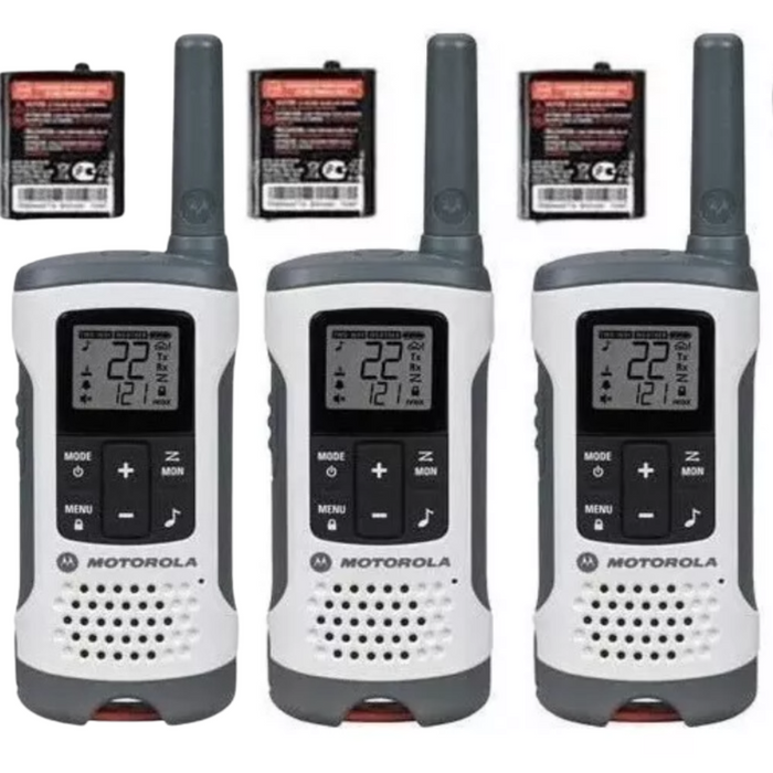 New Motorola Talk radios white 2 pack