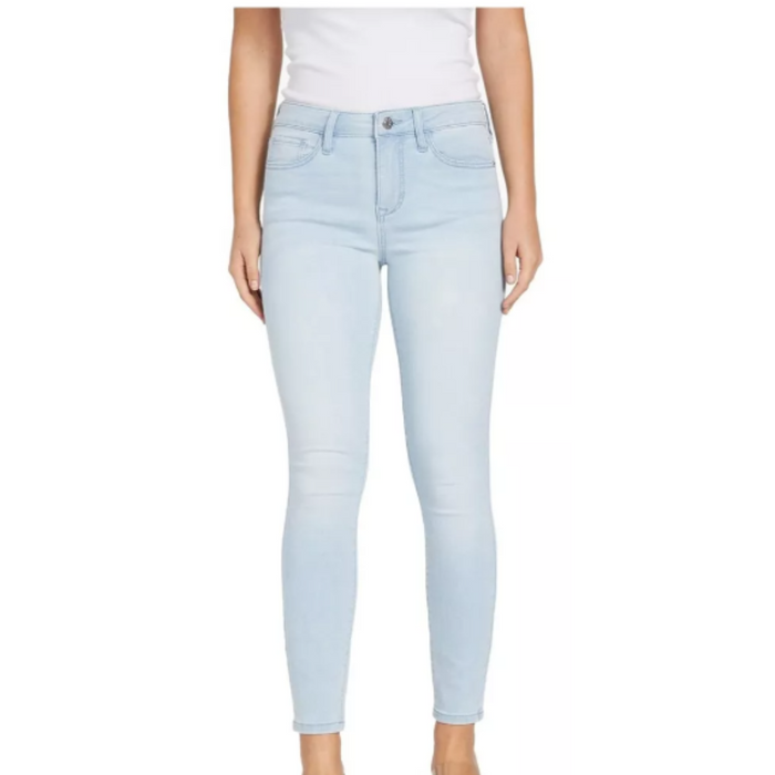 🎁 Pantalón de mezclilla  Jean Guess Tiro Medio En Algodón Para Mujer Talla 24, 26 y 27 (100% off)