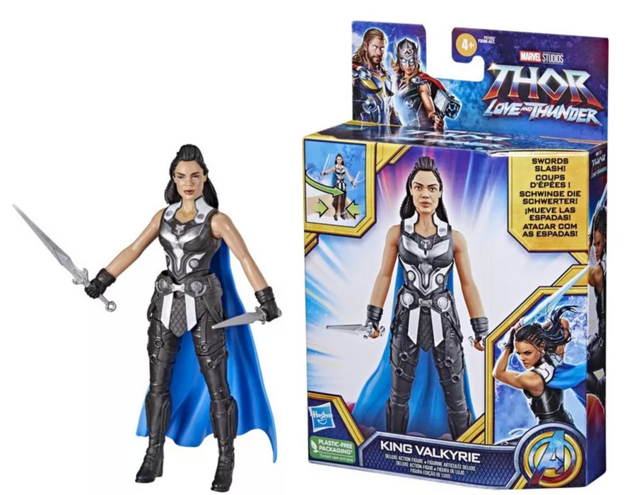 Figura De Acción Marvel Thor Love And Thunder King Valkyrie