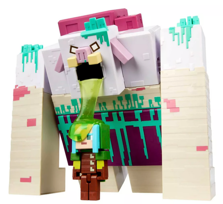 Minecraft Legends Figura Acción El Devorador Con Slime