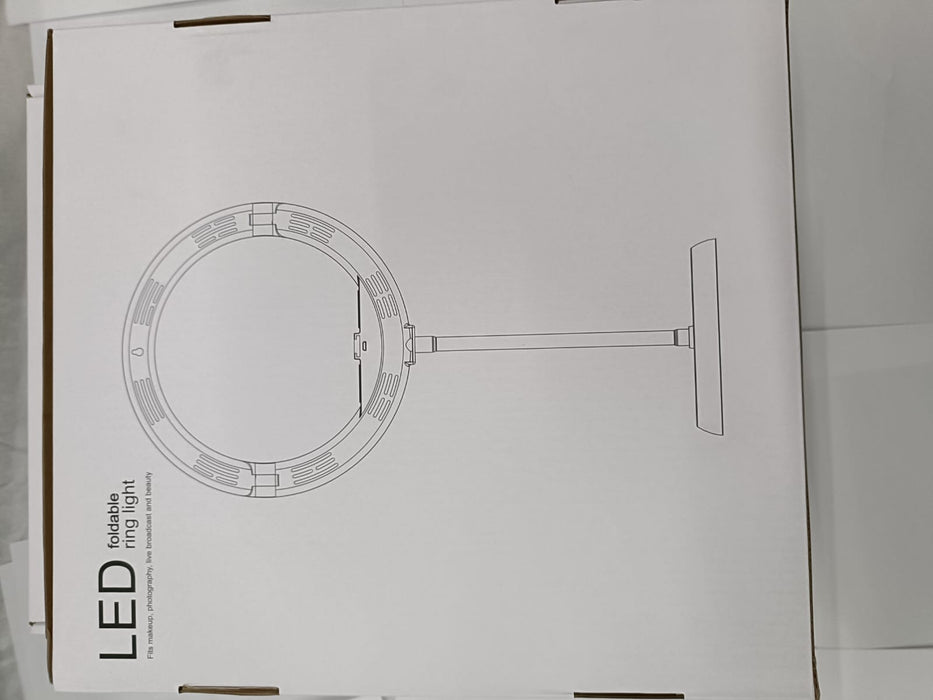 LOTE GRADO A - 3 AROS DE LUZ PORTATIL DE 10 PULGADAS Grado A