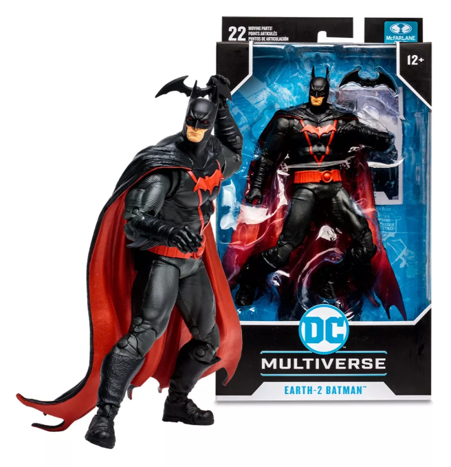 Figura De Acción Batman Earth 2 Tierra 2 Dc Multiverse Mcfarlane Toys