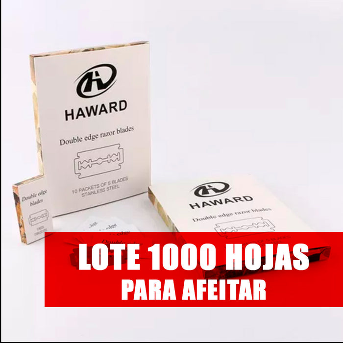 Lote de 1000 hojas de afeitar, navaja, oferta especial