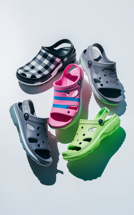 LOTE DE CROCS SANDALIAS 3 - 5 PARES GRADO A Varias tallas