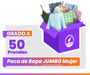 Paca de Ropa Jumbo para Mujer - Grado A (50 prendas) - TiendaKomet México